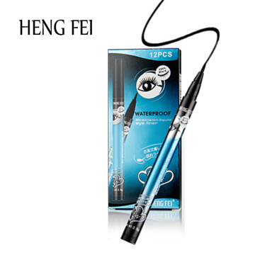 HengFei Matte Liquid Eyeliner Pencil Private Label No shading Black Pen